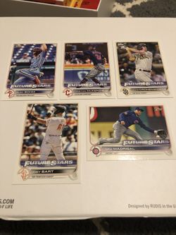Topps Future Stars Baseball Cards
