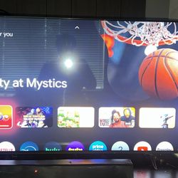 Philips Smart google tv With sound bar and sub