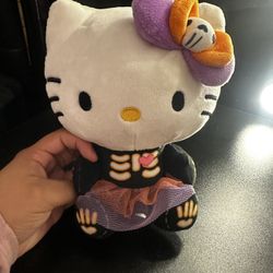 small halloween hello kitty plush