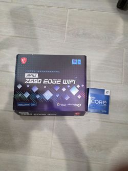 MSI MPG Z690 Edge WiFi Motherboard + Intel Core i7-13700K Bundle