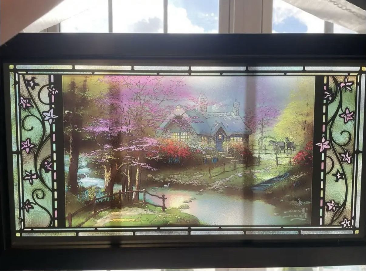 Thomas Kinkade Stained Glass Art