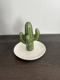 Cactus Trinket/ Jewelry Dish