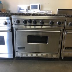 Viking 36”Wide All Gas Range Stove In Stainless Steel With 6Burners
