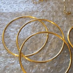 Designer Gold Tone Jewelry Lot
