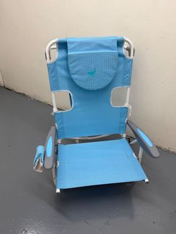 Portable Folding Beach Chair with Carry Straps