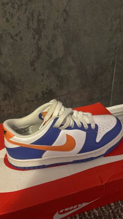 Blue & orange dunks