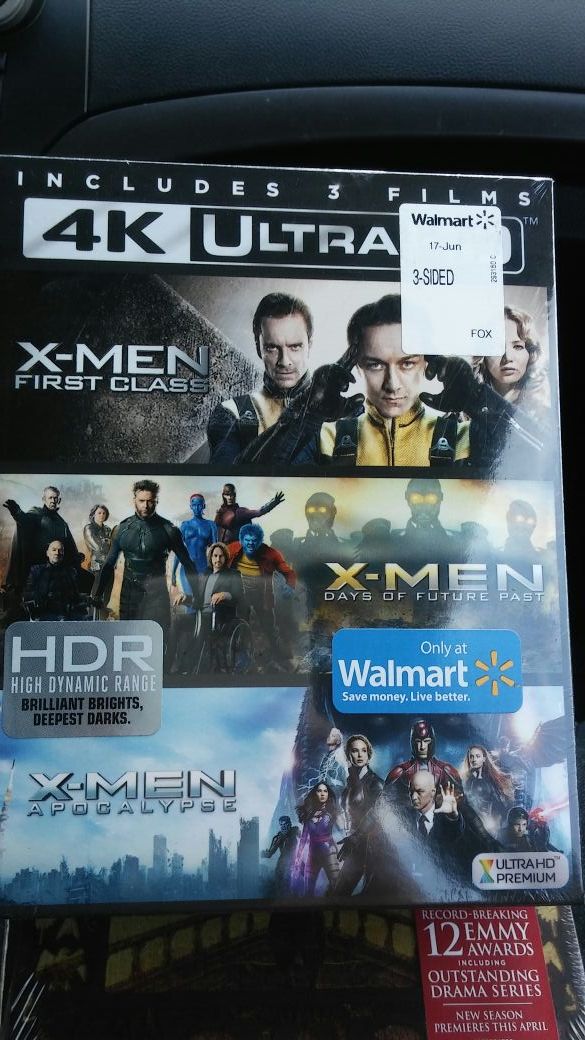 X-Men 3 film collection 4K