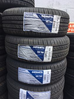 225/60R16 ADVANTA $299.00 ALL 4 INSTALLED W/ FREE ALIGNMENT