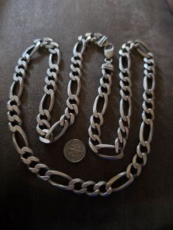 150. Grams  real silver, 34 in