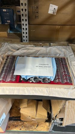 268-Piece Optical Trial Lens Set w/ Adjustable Trial Frame – Aluminum Case – Grade