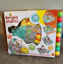 Baby Play Matt Activity Gym & Ball Pit 5 in 1 