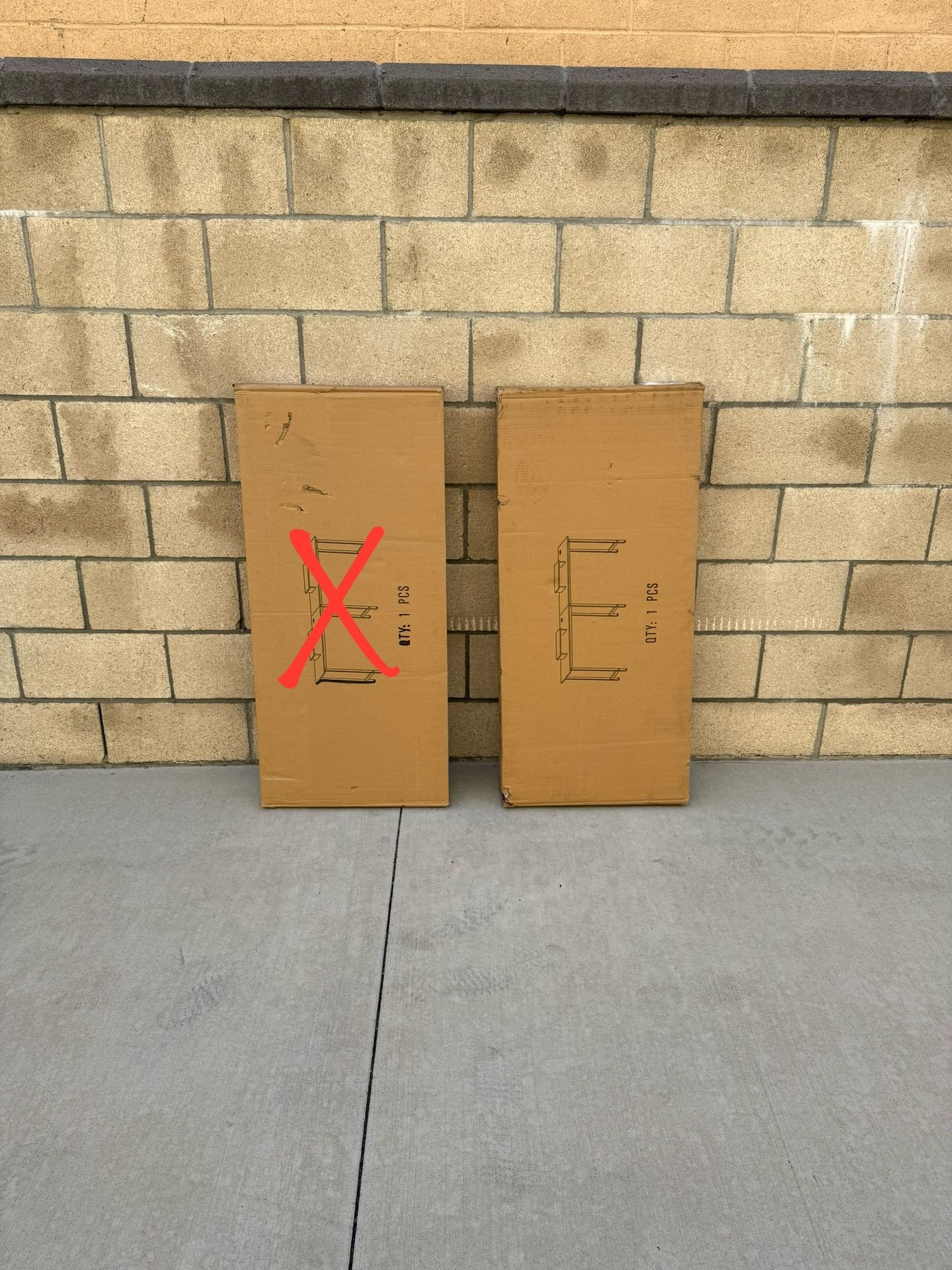 NEW L-Shaped 58” Black Computer Desk w/Monitor Stand/Shelf **1 Available, $40**