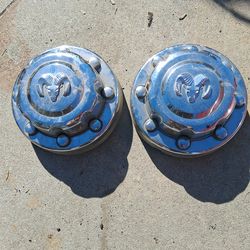 Dodge Ram FACTORY Front hub caps Nice