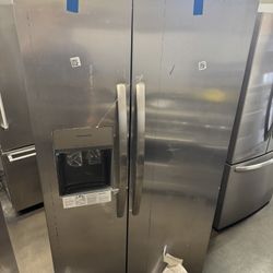 Frigidaire Stainless Steel Side By Side Refrigerator