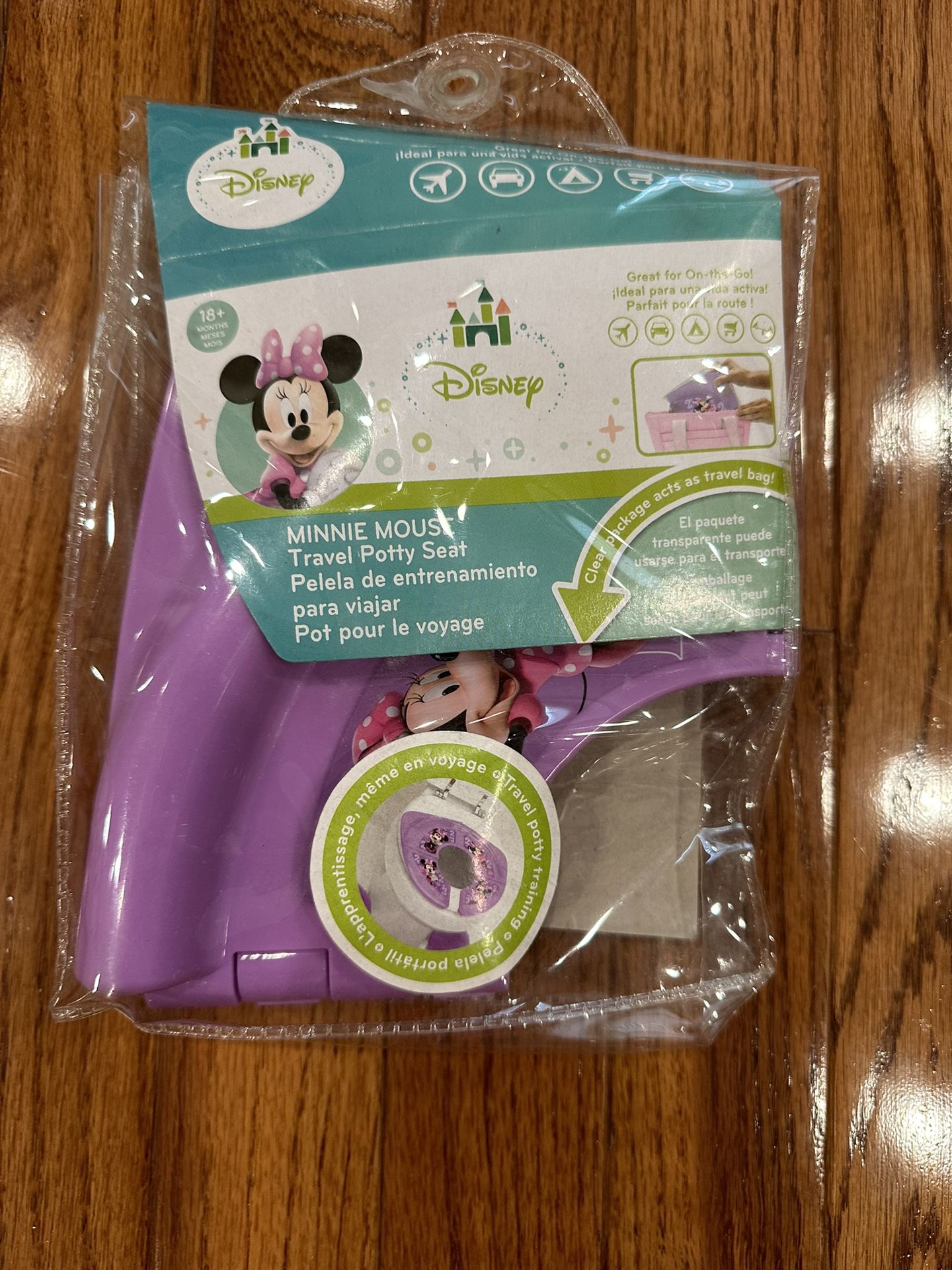 Disney Minnie Mouse Travel Potty Seat (Brand New Never Used)