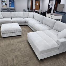 💥Only $49 Today And Pay Later With Or Without Credi 🔥Brand New Oversized Sectional Couches ✨️