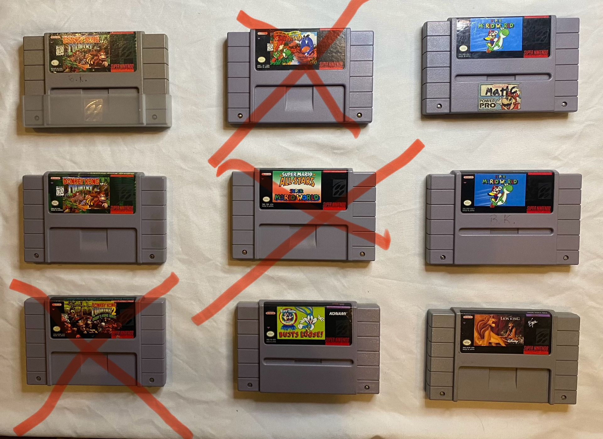 Super Nintendo games