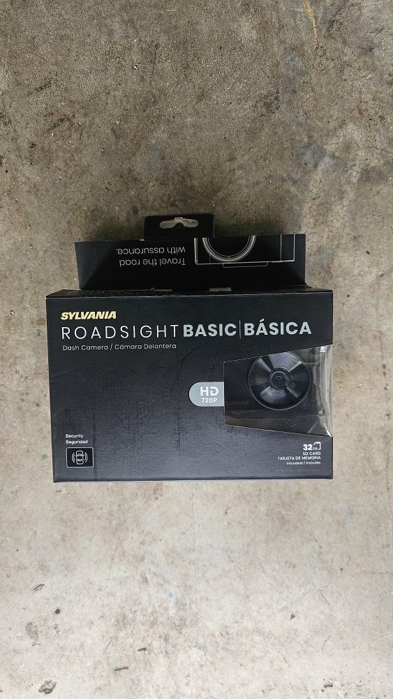 Sylvania 110 Degree View Hd 720P Roadsight Basic Dash Camera