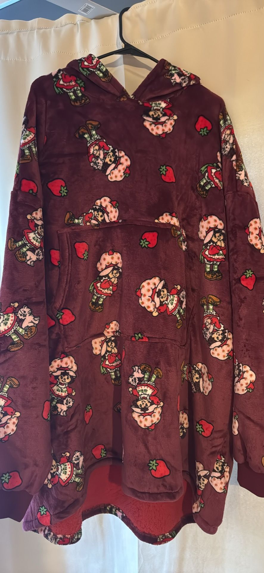 Strawberry Shortcake Sherpa Hoodie Cover