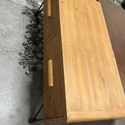 Tan Coffee Table w/ Drawers