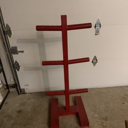 Weight Plate Rack 