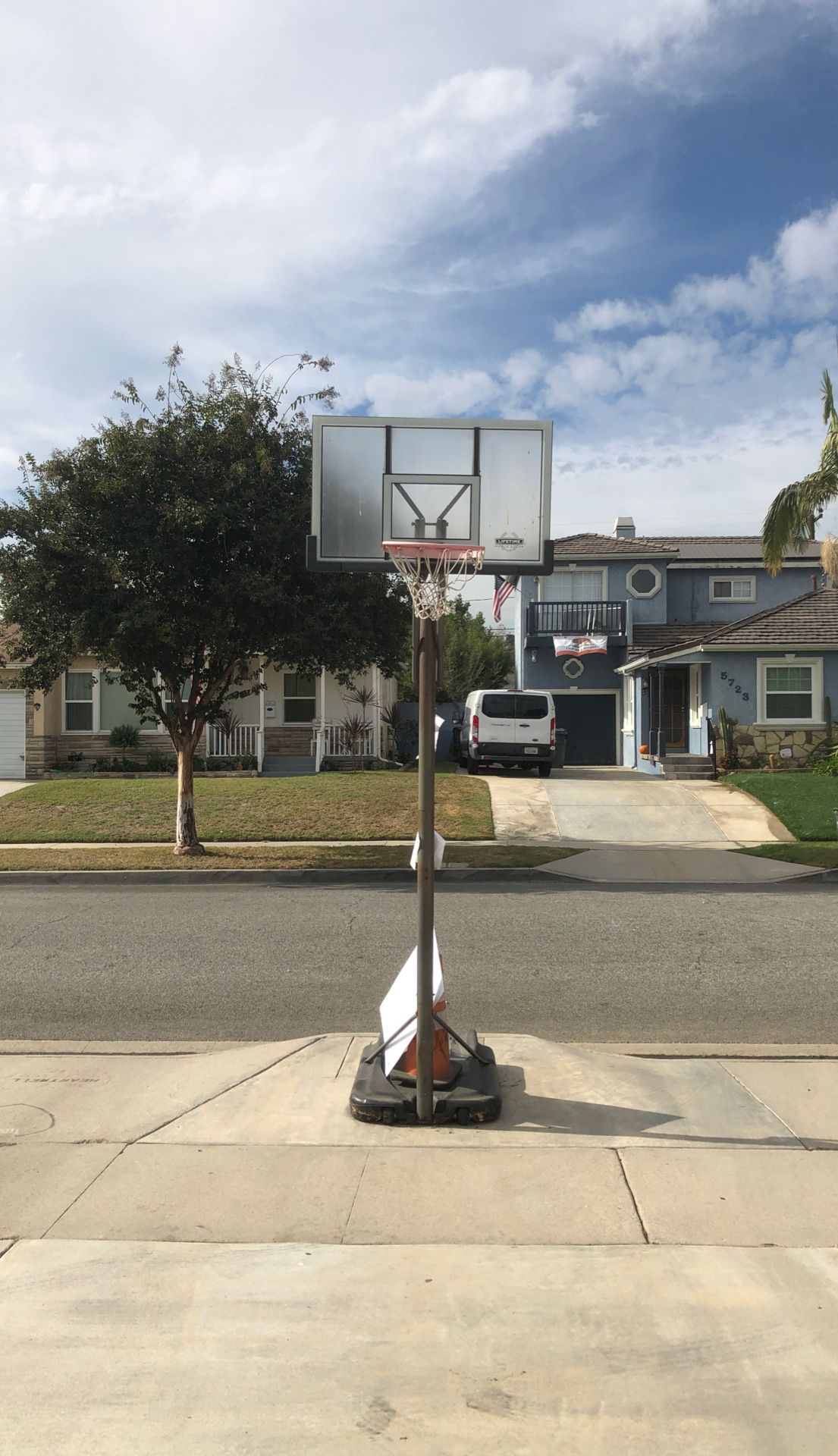 Portable Basketball Hoop: Lifetime Steel-Framed Shatterproof