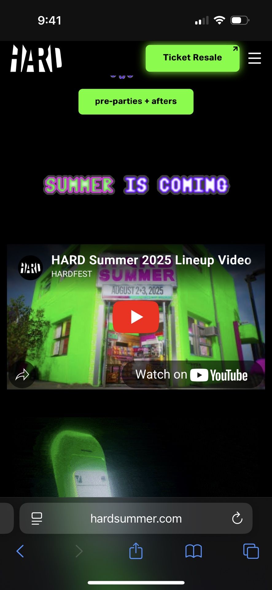 Hard Summer Saturday