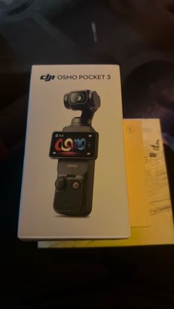 DJI Osmo Pocket 3 4K Gimbal Camera – Brand New/Sealed