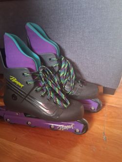 Deadstock Phantom Inline Aggressive Skates vtg New size 7