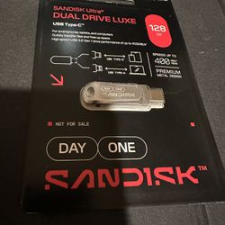 SanDisk 128GB Ultra Dual Drive Luxe USB Type-C for Smartphones, Tablets, and Computer High Speed. USB 3.2 -400MB/read