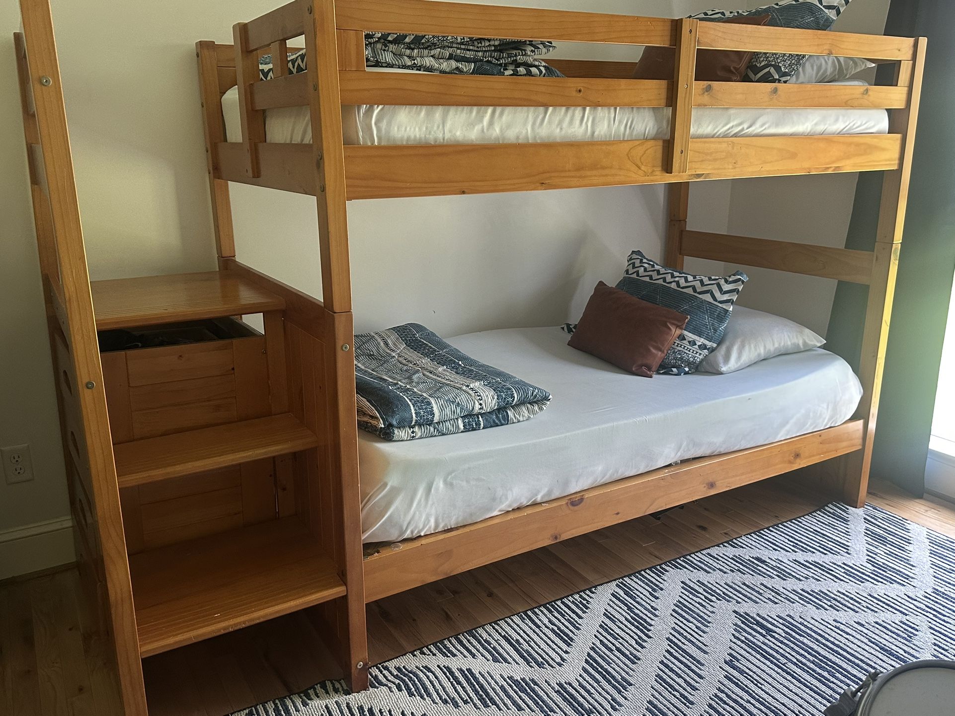 Wooden Bunk Bed