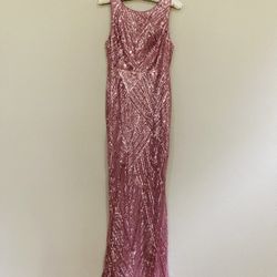 BEAUTIFUL Sequin Light Pink Dress BRAND NEW