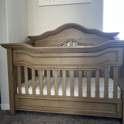 GREEN GUARD CERTIFIED -Baby Appleseed Millbury Crib Conversion To Toddler Bed 