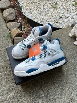Air Jordan 4 Retro “Military Blue” Sizes 6.5Y, 7Y