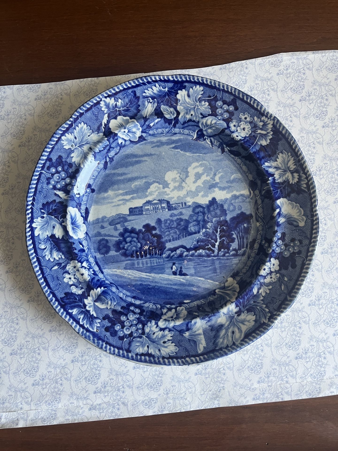 Original Wardour Castle Enoch Wood & Sons Plate