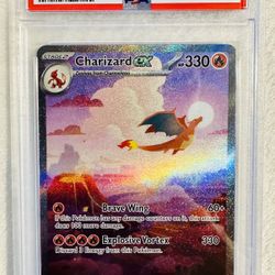 Charizard ex SIR - 2023 Pokemon 151 - PSA 8.5 Near Mint Plus