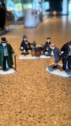Dept. 56  “Oliver Twist” figurines.