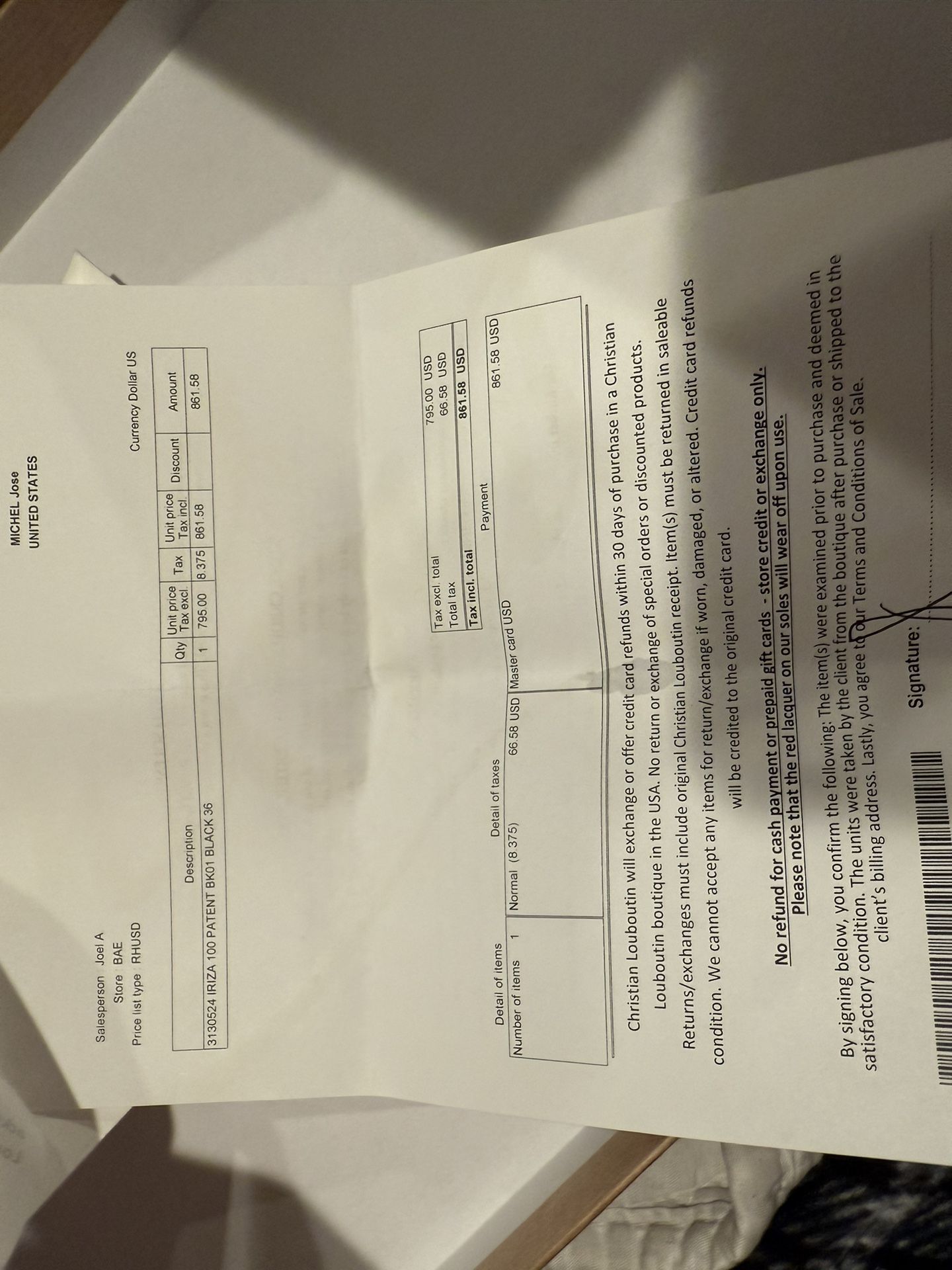 IRIZA 100 Christian Louboutin