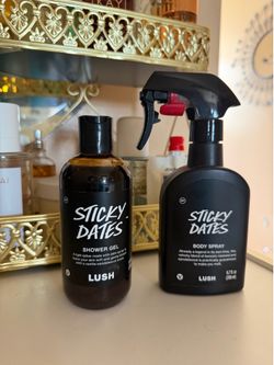 Sticky dates perfume &body wash combo