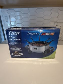 3 Quart Fondue Pot