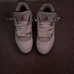 Jordan 4 White Cement 