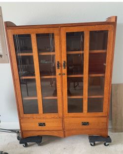Mission Style Cabinet