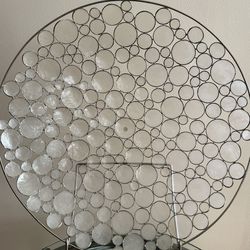 Wall Or Display Art With Easel  - 23 Inches In Diameter $10