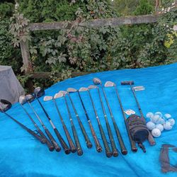 Left hand golf clubs