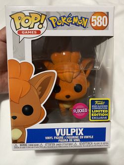 Vulpix flocked Pop