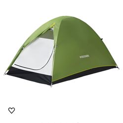 Camping tent.