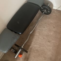 Weights and weight bench