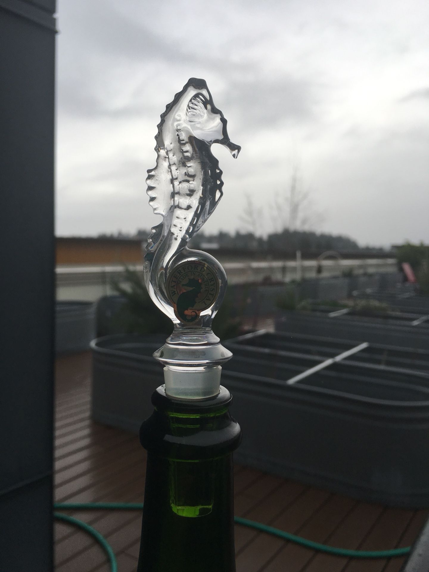 Waterford seahorse wine stoppers