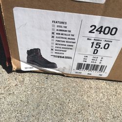 Red Wing Boots Size15. $150