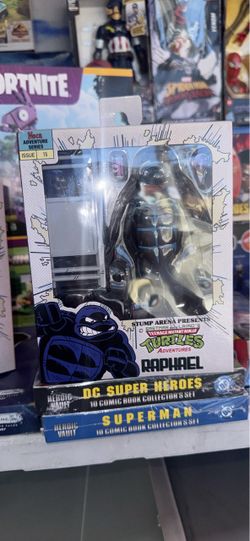 NECA Teenage Mutant Ninja Turtles Adventures Raphael  Stump Wrestling Arena
